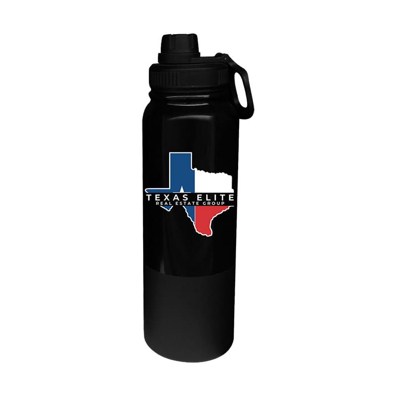 Tuxedo 32 oz. Recycled Sports Bottle, Full Color Digital