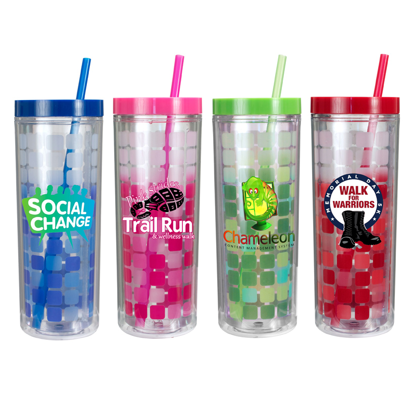 16 Oz. Mood Cube Tumbler, Full Color Digital