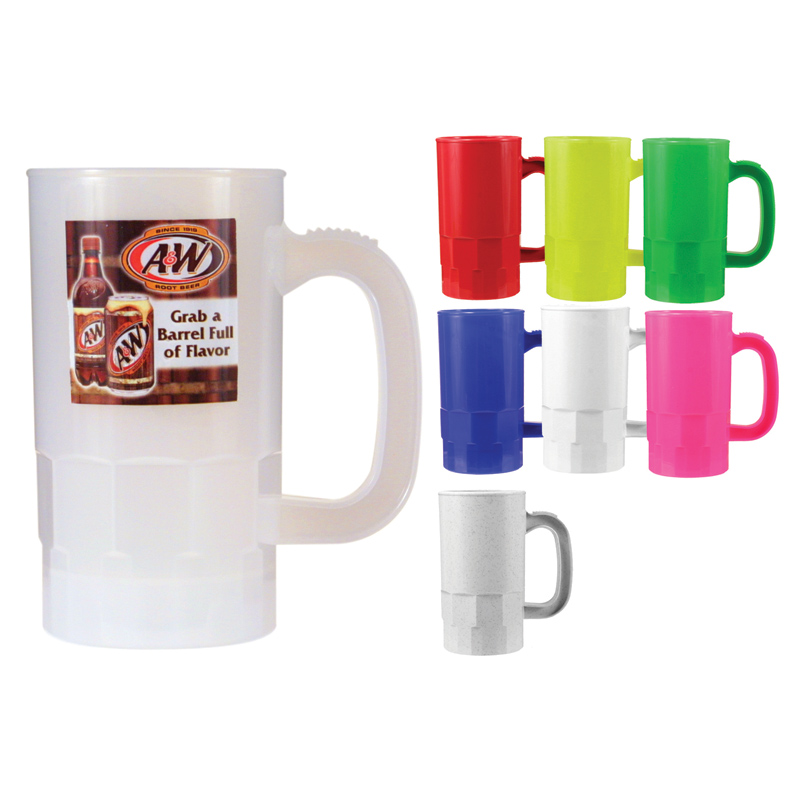 14 oz. Beer Stein (1 Side), Full Color Digital