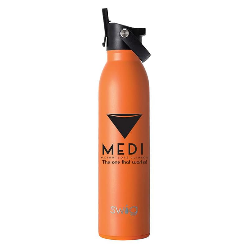 Swig® 20 oz. Matte Bottle with Flip and Sip Lid, Full Color Digital