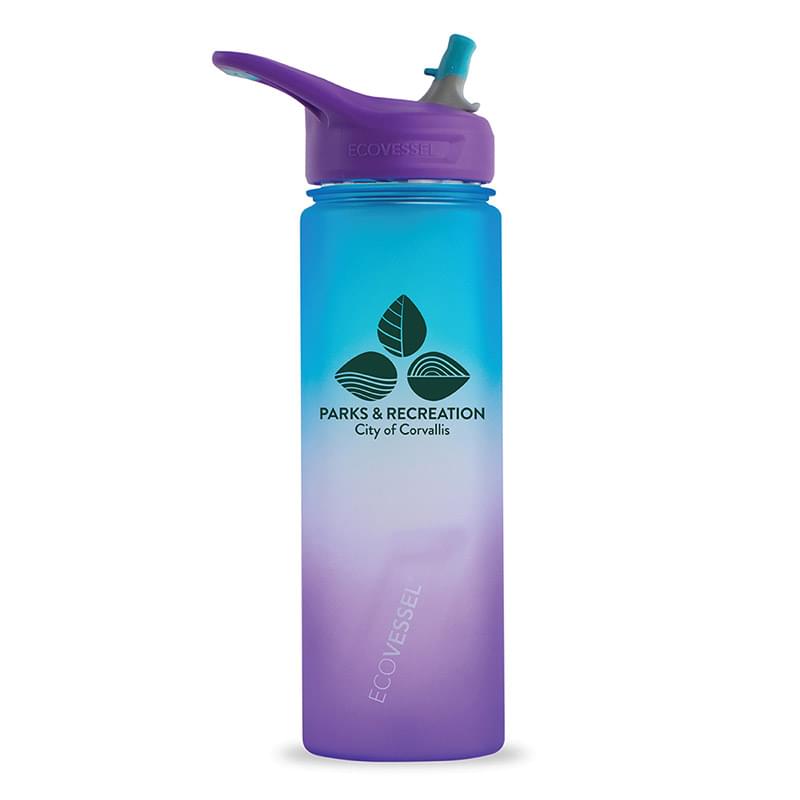 EcoVessel® 24 oz. Wave Bottle, Full Digital Color