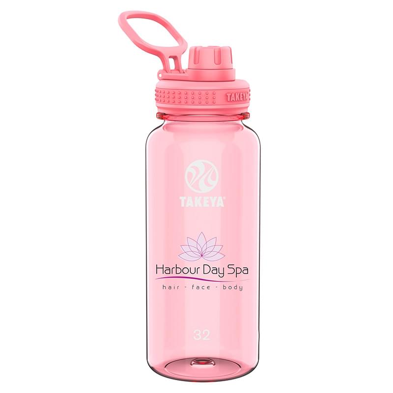 Takeya® 32 oz. Water Bottle With Spout Lid, Full Color Digital