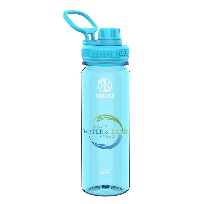 Takeya® 40 oz. Tritan Water Bottle with Spout Lid, Full Color Digital