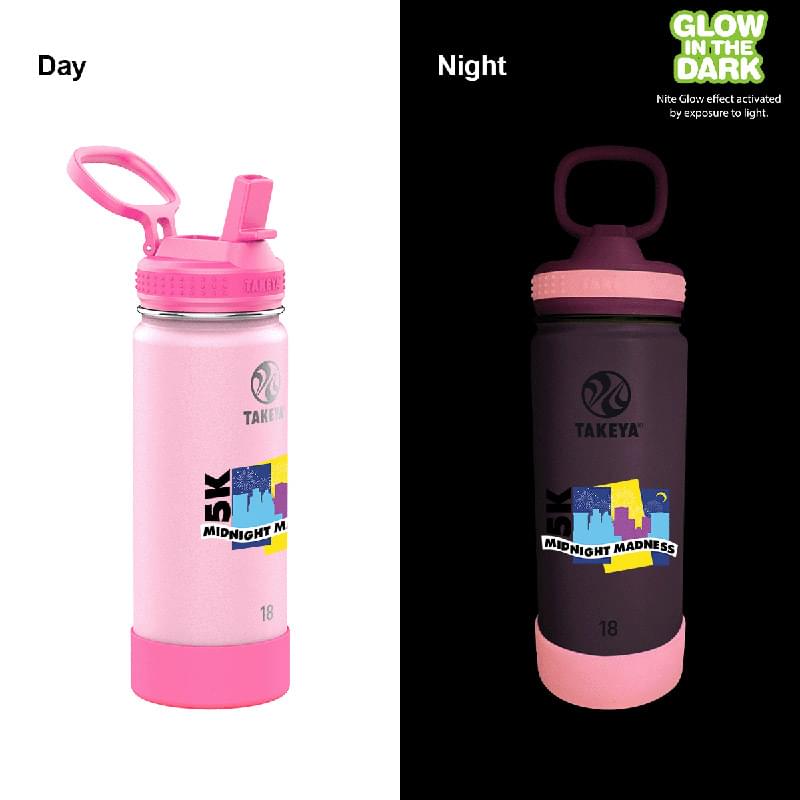 FCD Takeya 18 oz. Actives Glow in the Dark Bottle