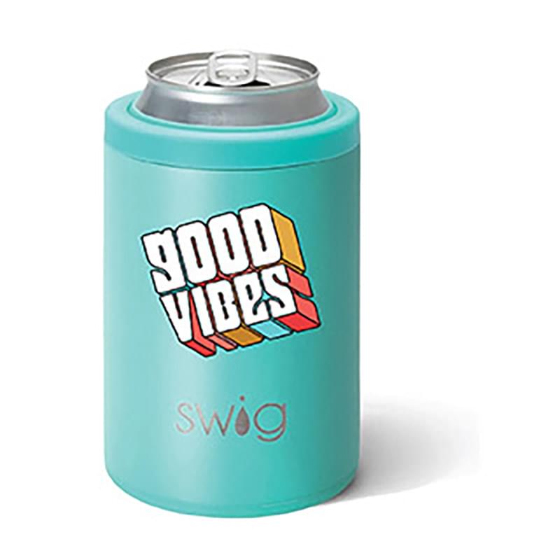 Swig® 12 oz. Combo Can & Bottle Cooler, Full Color Digital