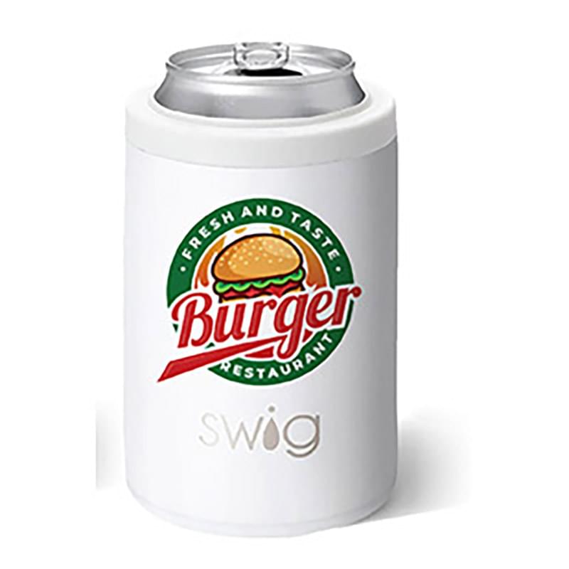 Swig® 12 oz. Combo Can & Bottle Cooler, Full Color Digital