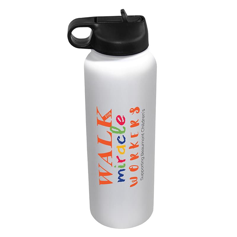 32 oz. Memphis Sports Bottle with Straw Lid, Varnish