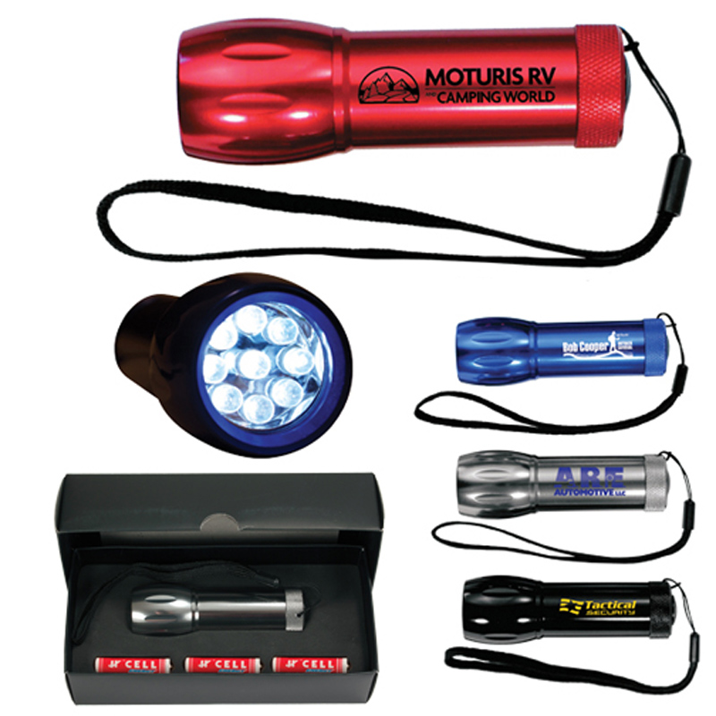 Mega Might LED Metal Flashlight, SPOT