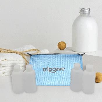 Travel Kit with Fillable Bottles