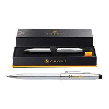 Cross® Century II Lustrous Chrome Pen, Laser Engraved