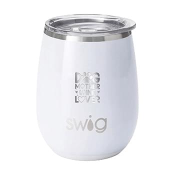 Swig® 12 oz. Shimmer Stemless Wine Cup, Laser, Standard