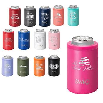 Swig® 12 oz. Combo Can & Bottle Cooler, Laser, Premium