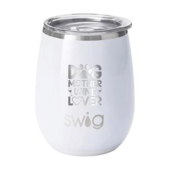 Swig® 12 oz. Shimmer Stemless Wine Cup, Laser, Premium