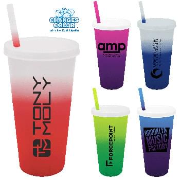 26 oz. Mood Tumbler with Lid and Straw