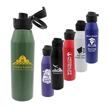 25 oz. Recycled Aluminum Bottle with Chug Lid