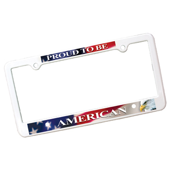 License Plate Frame-4Holes,Full Color Digital