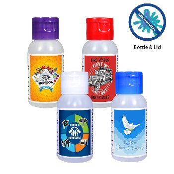 1 oz. Gel Sanitizer , Full Color Digital