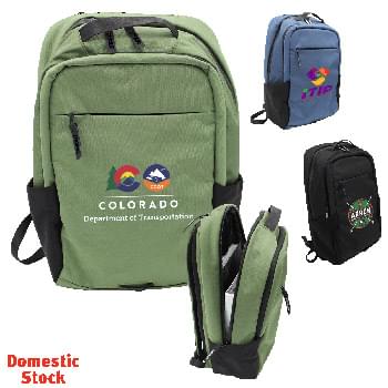 Otaria™ Commuter Laptop Backpack, Full Color Digital
