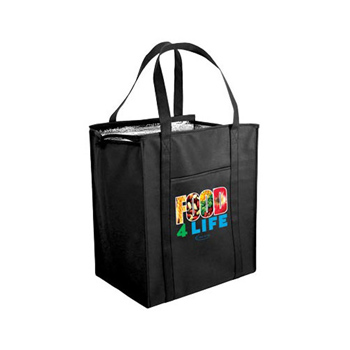 Non-Woven Large Insulated Bag, Full Color Digital