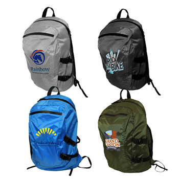 Otaria&trade; Packable Backpack, Full Color Digital