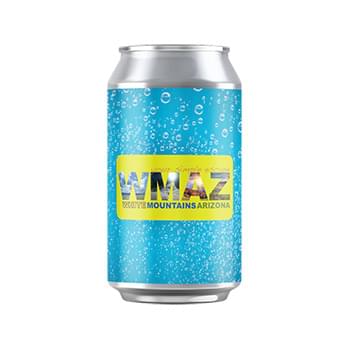 12 oz. Sparkling Canned Water, Full Color Digital