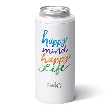 Swig® 12 oz. Golf Partee Skinny Can Cooler, Full Color Digital