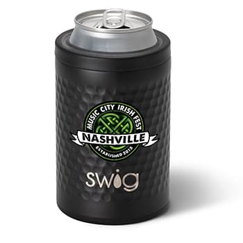 Swig® 12 oz. Blacksmith Combo Can and Bottle Cooler, Full Color Digital
