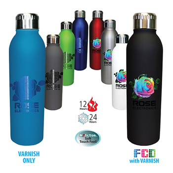 17 oz. Deluxe Halcyon&reg; Bottle, FCD with Varnish or Varnish Only