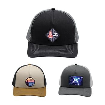 Mesh Hype Trucker, Patch - Full Color Digital